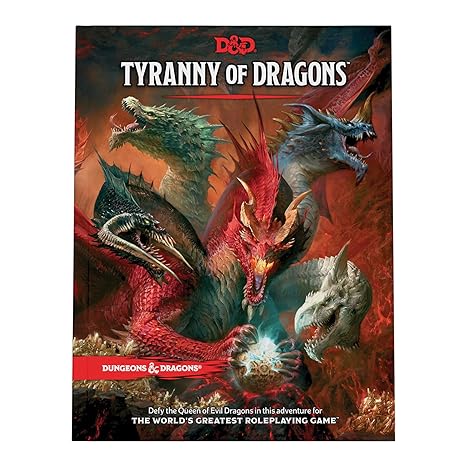 Dungeons & Dragons: Tyranny of Dragons Adventure Book