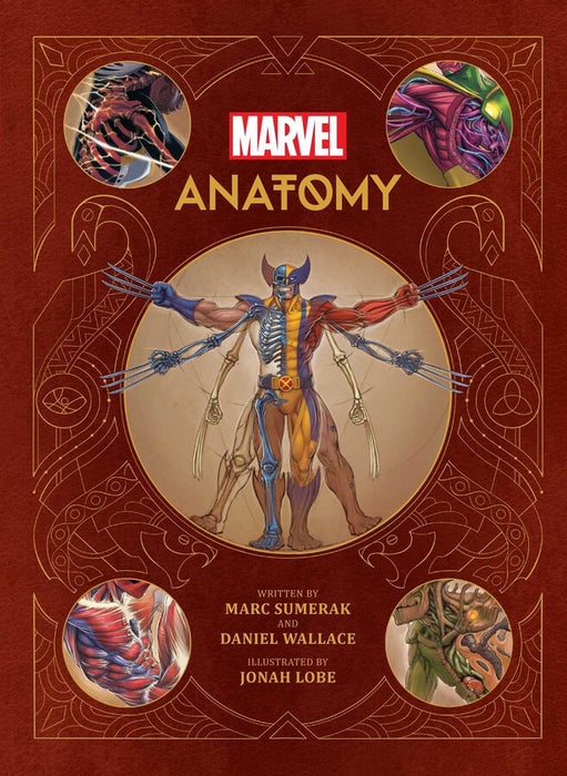 Marvel Anatomy: A Scientific Study of the Superhuman (Hardcover)