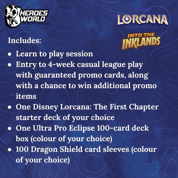 Disney Lorcana: Kids and Beginner League Every Saturday