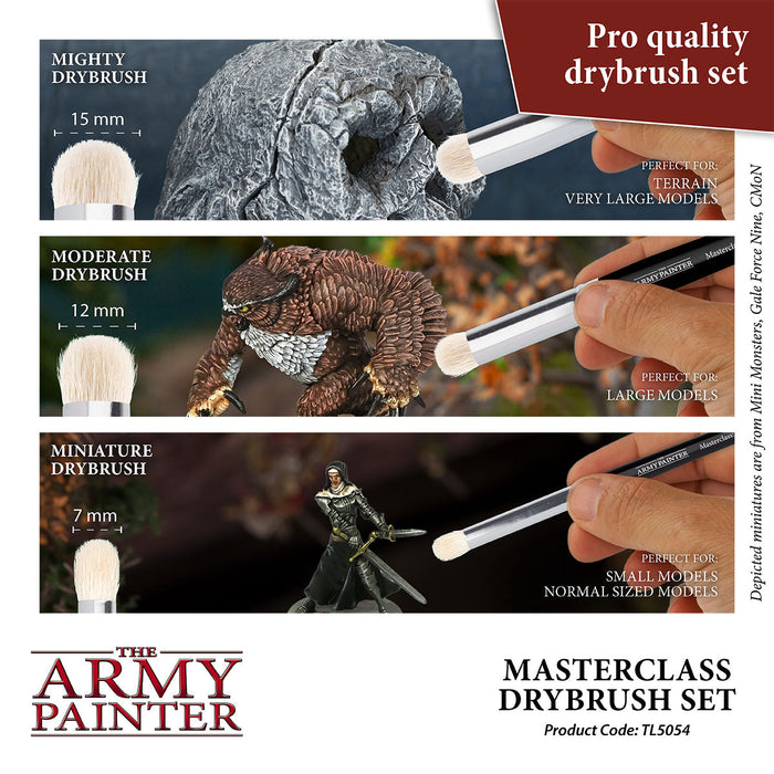 Masterclass Drybrush Set (Army Painter)