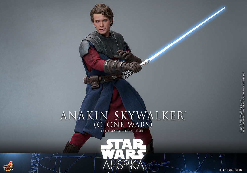 [PRE-ORDER] Anakin Skywalker™ (Clone Wars) Hot Toys Sixth Scale Figure