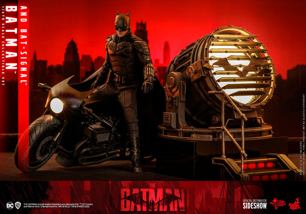 Batman and Bat-Signal (The Batman) Sixth Scale