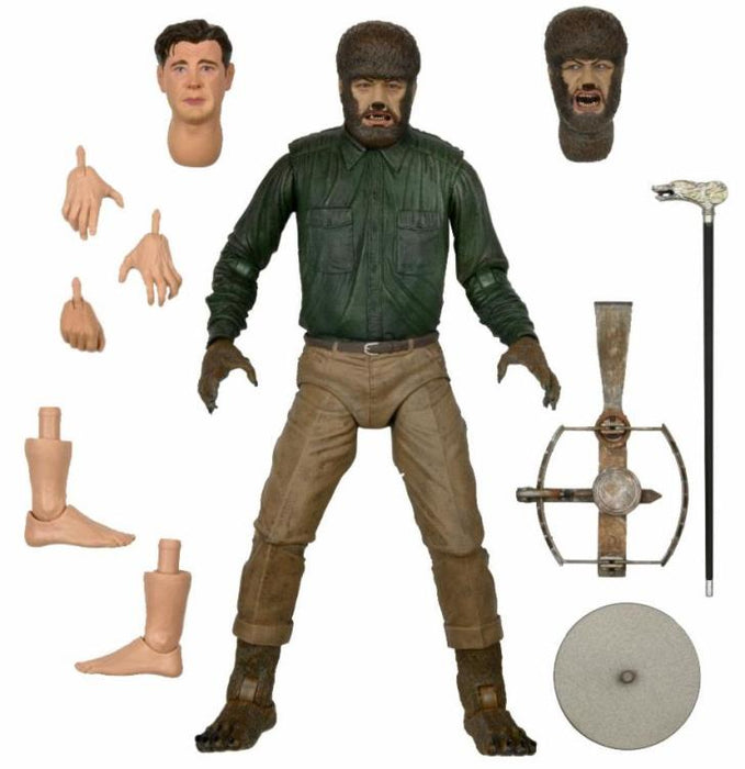 UNIVERSAL MONSTERS ULTIMATE WOLF MAN FIG 7"