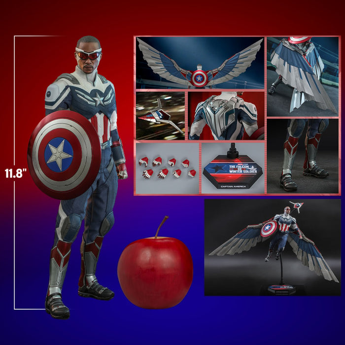 Captain America (The Falcon and The Winter Soldier) Sixth Scale Premium Figure