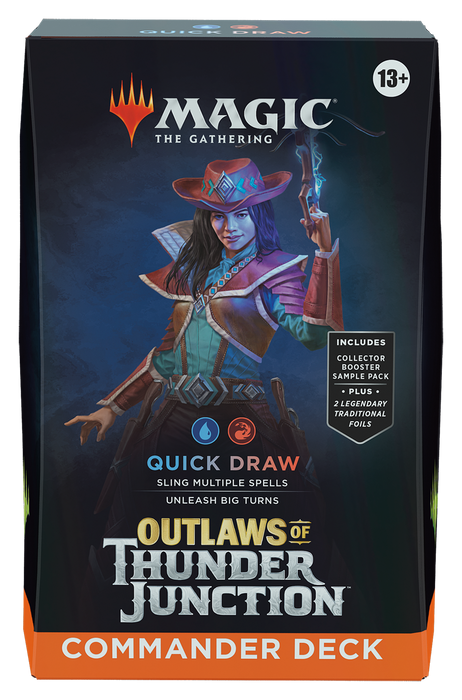 MTG: OUTLAWS OF THUNDER JUNCTION COMMANDER (QUICK DRAW)