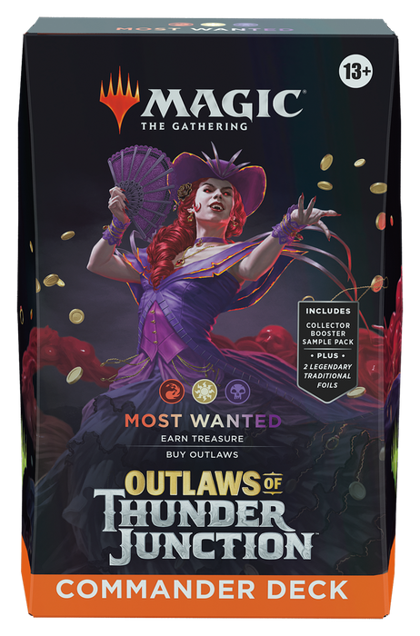 MTG: OUTLAWS OF THUNDER JUNCTION COMMANDER (MOST WANTED)