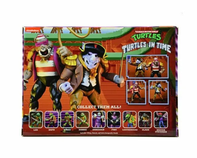 Teenage Mutant Ninja Turtles Turtles In Time 6 Inch Action Figure 2-Pack - Pirate Bebop & Rocksteady