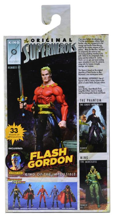 King Features The Original Superheroes Number 02 Flash Gordon (NECA)
