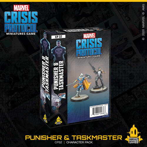 Marvel Crisis Protocol: Punisher And Taskmaster Character Pack