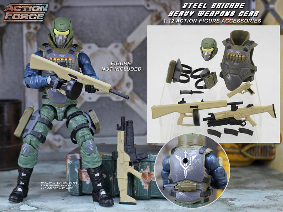 Action Force Steel Brigade Gear 1/12 Scale Accessory Set (SDS)
