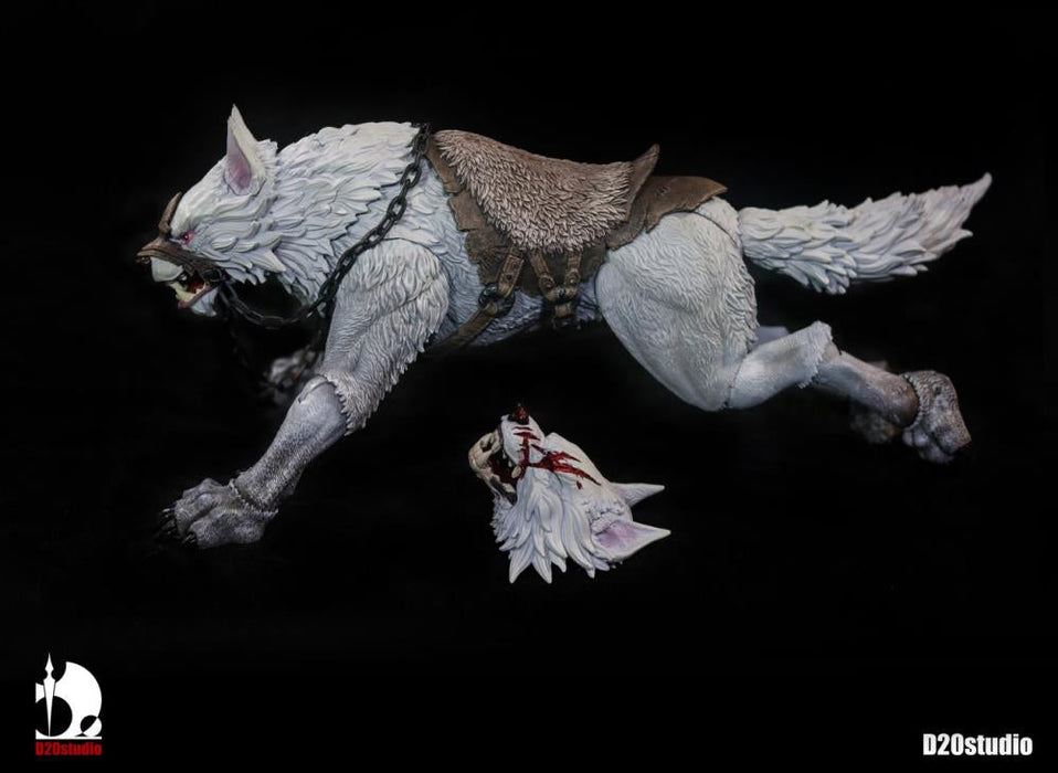 Giant White Wolf (Basic) - 1/12 Scale