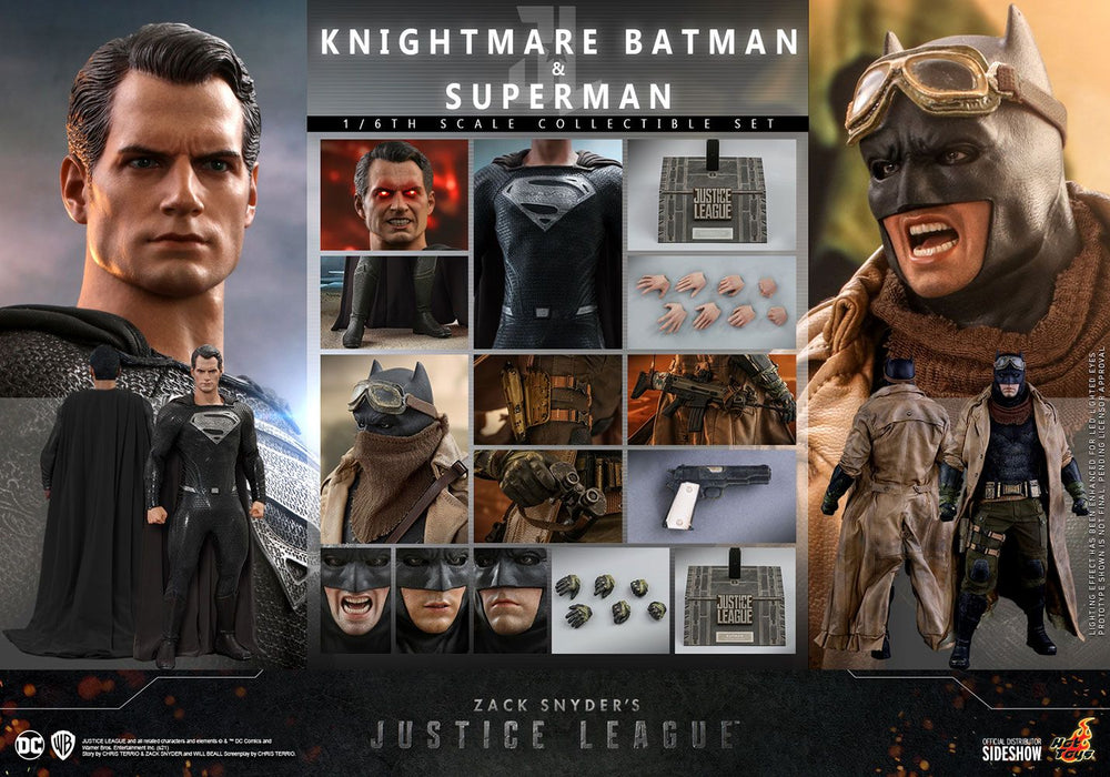 Knightmare Batman and Superman Sixth Scale Premium Figure Set