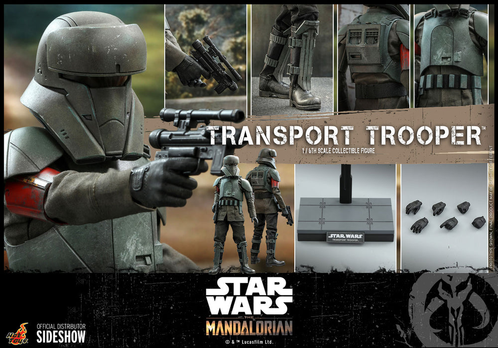 Star Wars: The Mandalorian Transport Trooper Sixth Scale Premium Figure