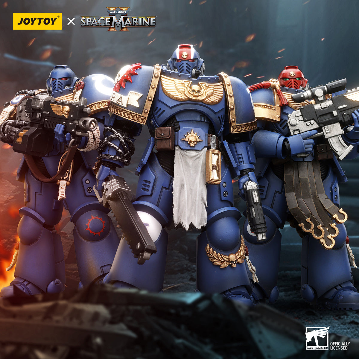 Ultramarines - SPACE MARINE II - Warhammer 40K Action Figure (By JOYTOY)