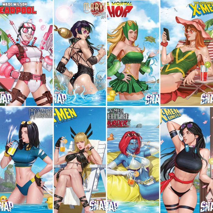 Marvel Heats Up Summer with New MARVEL SNAP Swimsuit Covers by InHyuk Lee