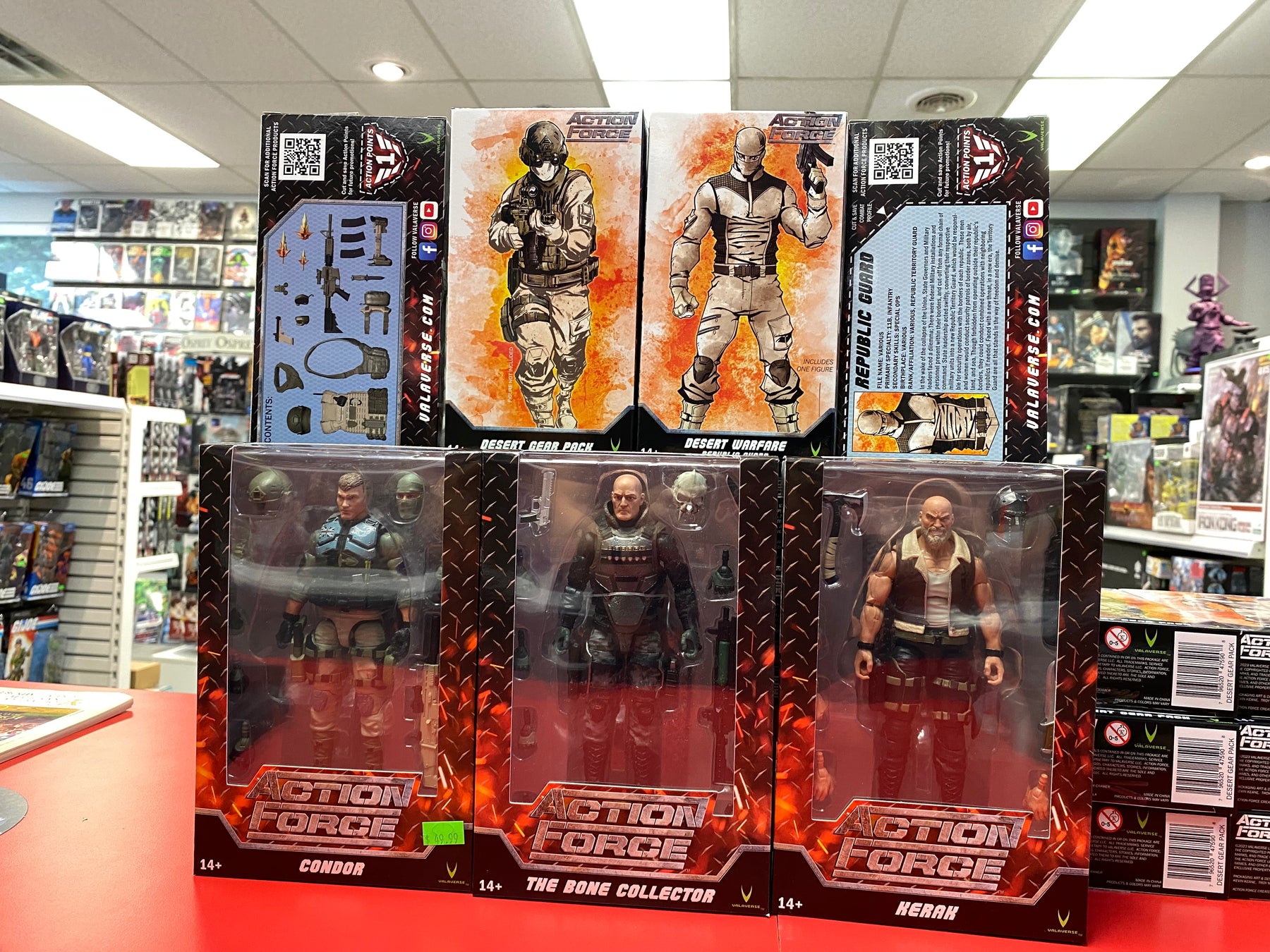 Latest Valaverse Action Force wave is here!