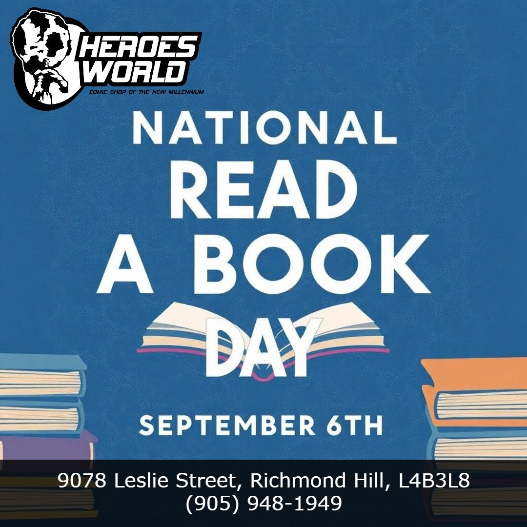 National Read A Book Day and International Literacy Day at Heroes World