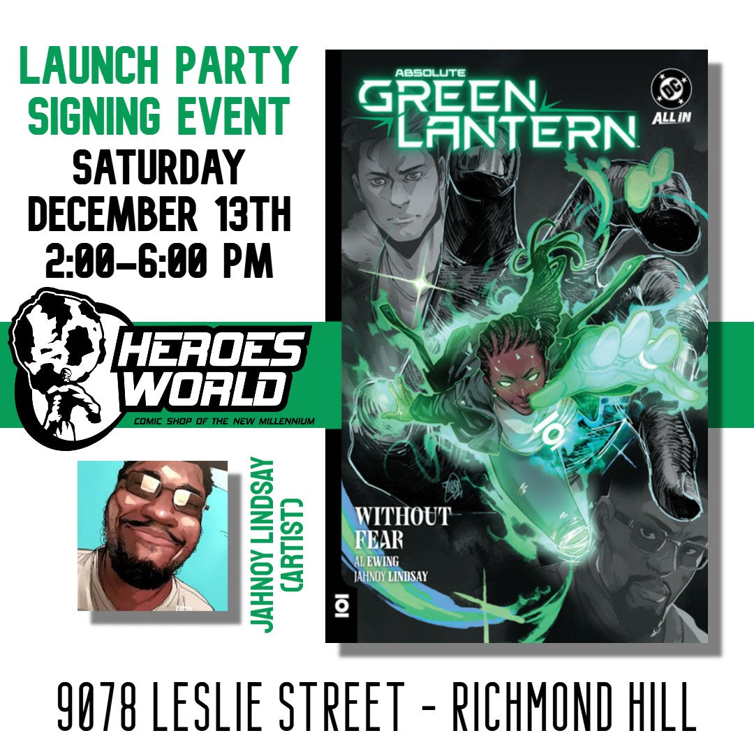 Absolute Green Lantern: Without Fear Artist Appearance - Jahnoy Lindsay