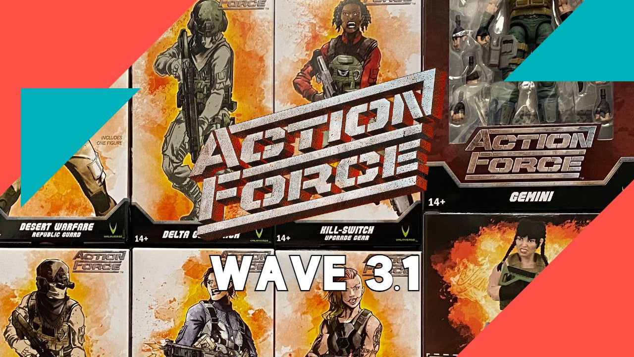 Action Force Wave 3.1 is here and ready for pick up or shipping!