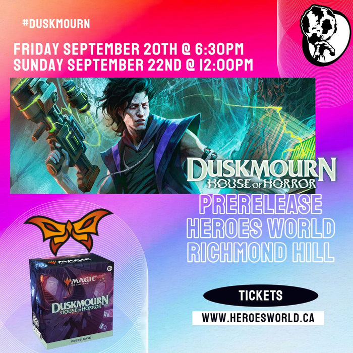 MTG Prerelease: Duskmourn: House of Horror