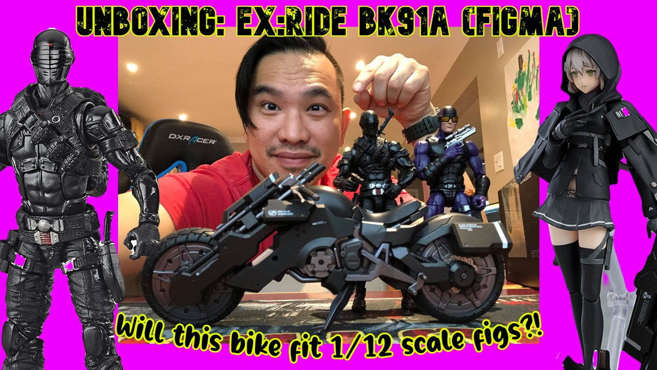 Unboxing EX:Ride BK91A Figma Bike