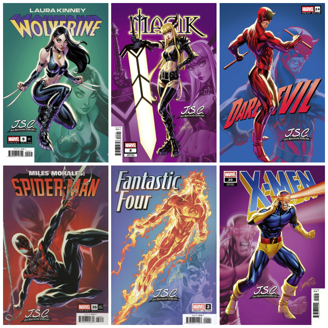 J. Scott Campbell's Just Spectacular Collection at Heroes World in Richmond Hill