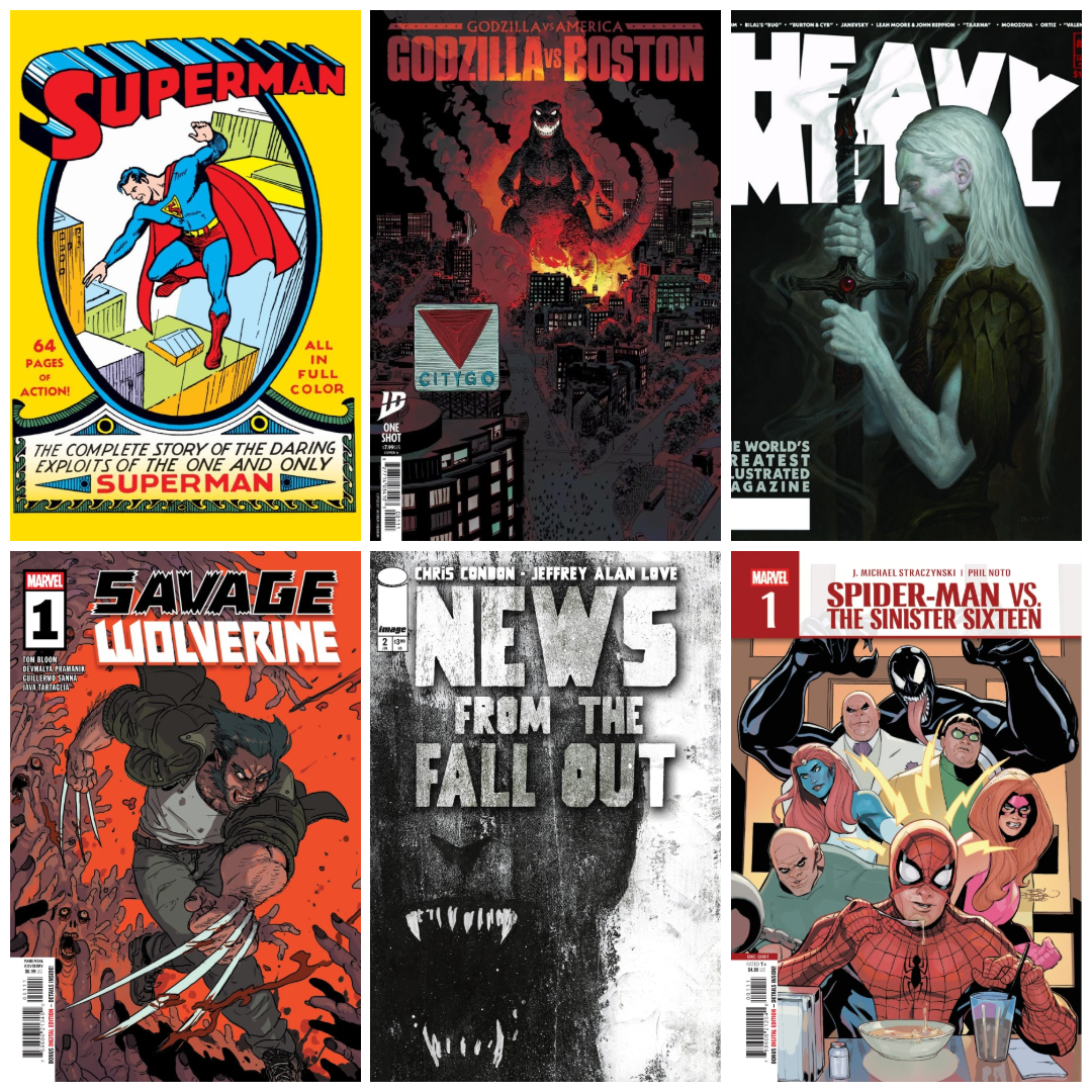 New Comic Book Day Releases for July 31st at Heroes World