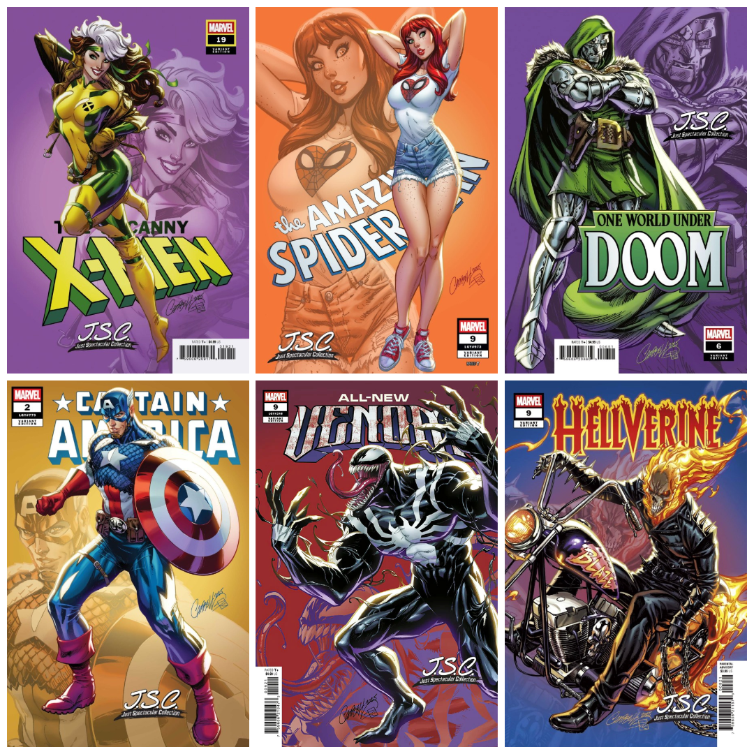 J. Scott Campbell's Just Spectacular Collection at Heroes World in Richmond Hill