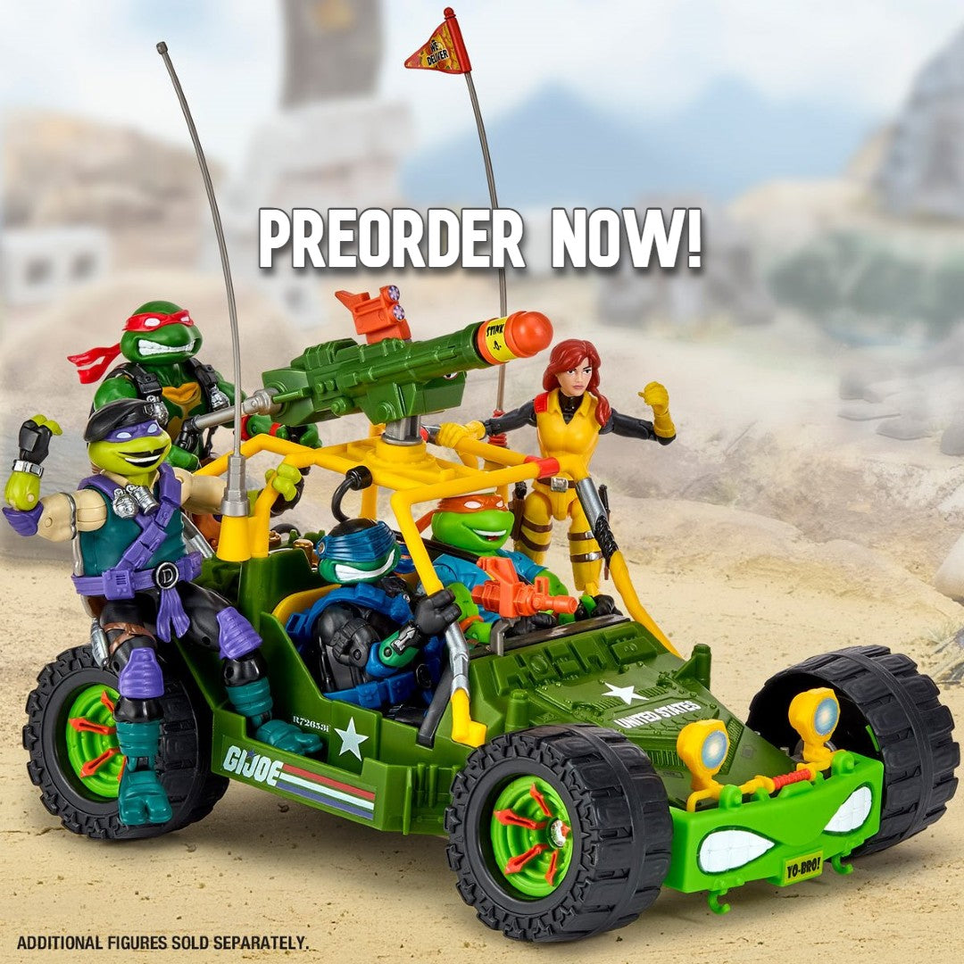 Cowabunga Meets Yo Joe! TMNT x G.I. Joe Action Figures Are Coming to Heroes World