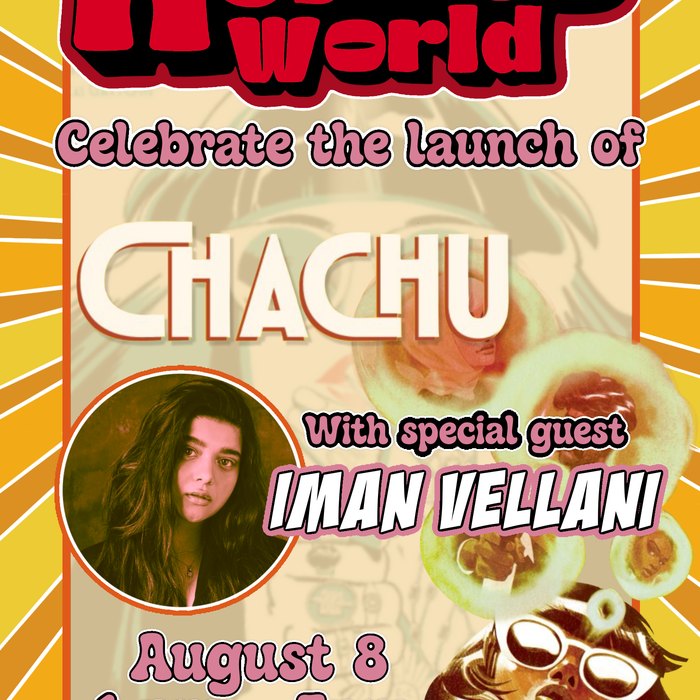 Iman Vellani at Heroes World on Saturday, August 8th