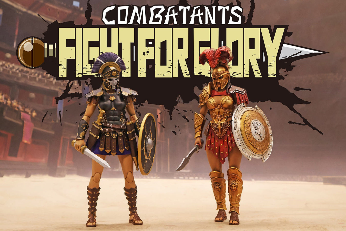 Combatants Fight for Glory