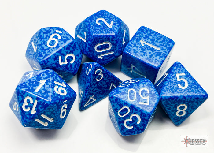 Chessex Speckled Water Polyhedral 7-Dice Set