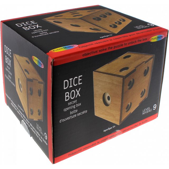 Dice Box | Wooden Puzzle Game | Puzzle Master