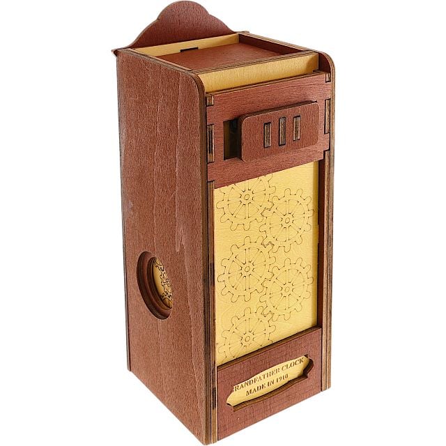 Clever Clock Puzzle Box | Wooden Puzzle Game | Puzzle Master