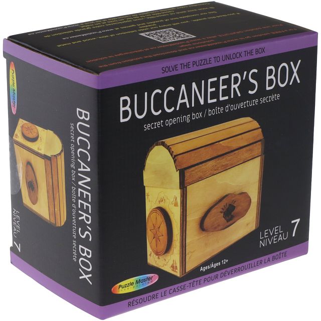 Buccaneer's Box | Wooden Puzzle Game | Puzzle Master