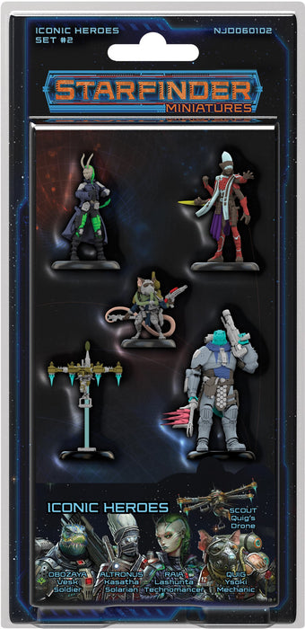 Starfinder Miniatures: Iconic Heroes Set 2