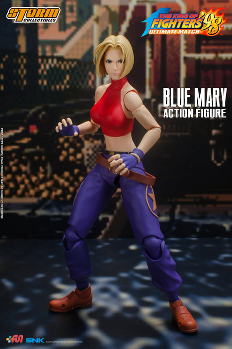 Storm Collectibles 1/12 Action Figure Blue Mary "King of Fighters '98"
