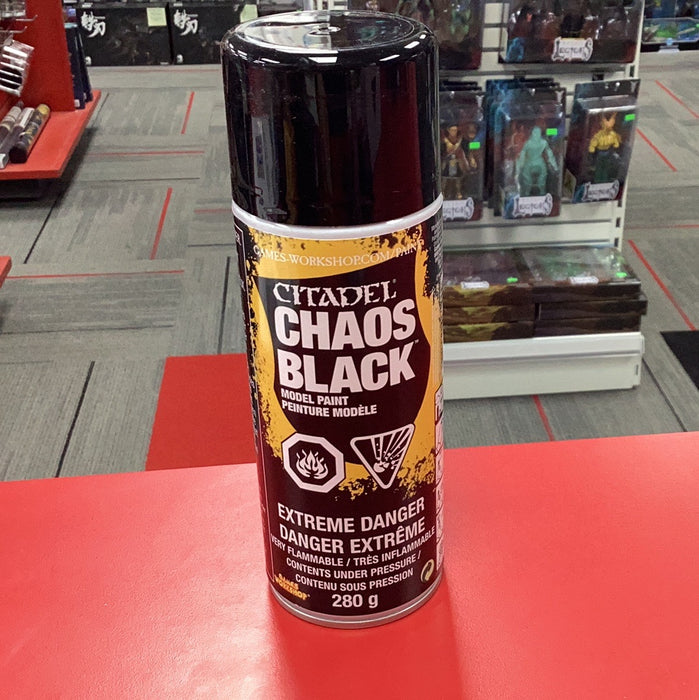 CHAOS BLACK SPRAY 400ML (In-store pickup only)