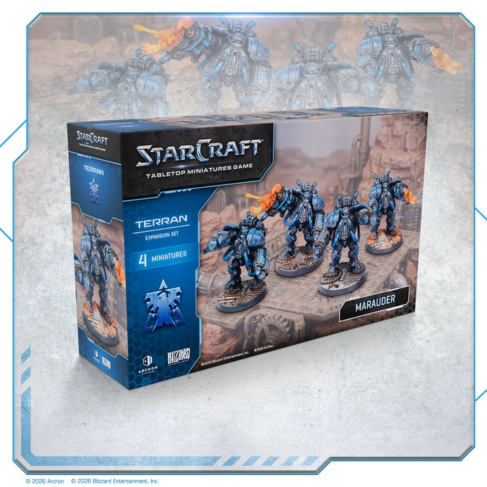 [PREORDER] Marauder Expansion Set | Terran | Starcraft: The Miniatures Game | Archon Studios