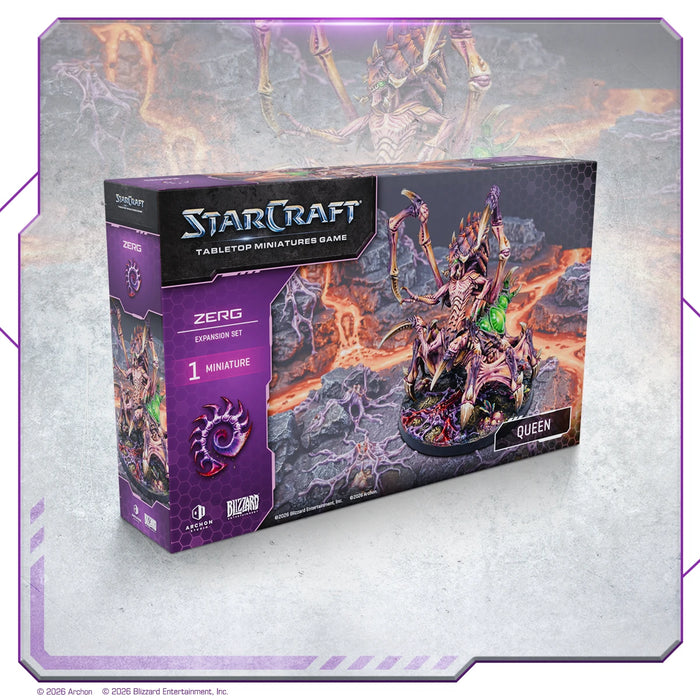 [PREORDER] Queen Expansion Set | Zerg | Starcraft: The Miniatures Game