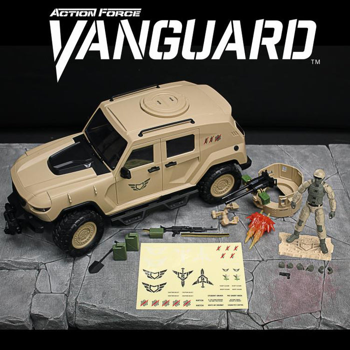 Action Force VANGUARD Vehicle Tan (Includes: Tan Missile Launcher Add-On)