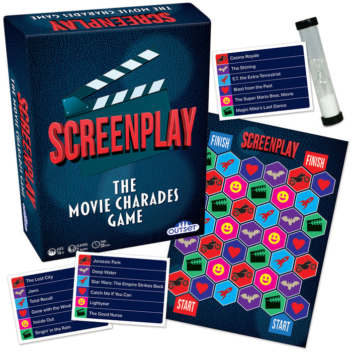 Screenplay: The Movie Charades Game | Boardgame | Outset Media