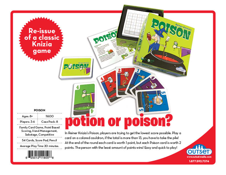 Poison | Boardgame | Outset Media