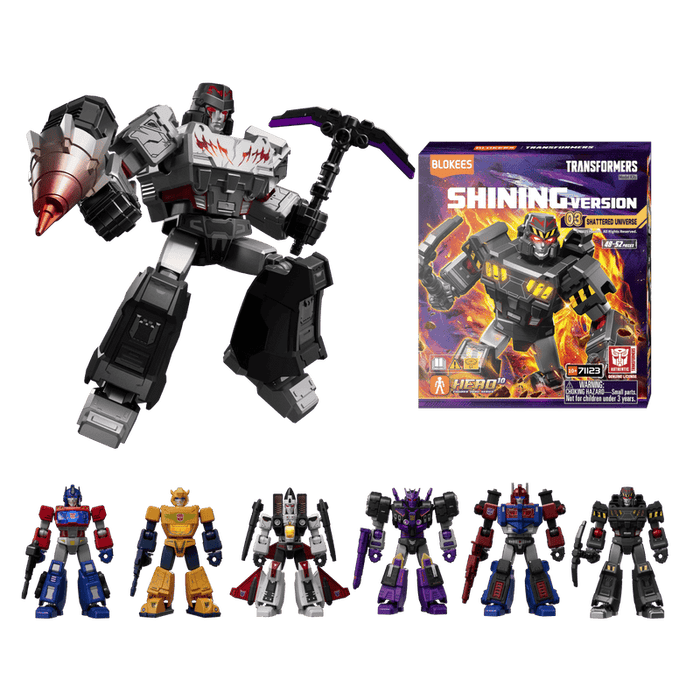 Shining Version 03 Shattered Universe | Transformers | Blokees Model Kit