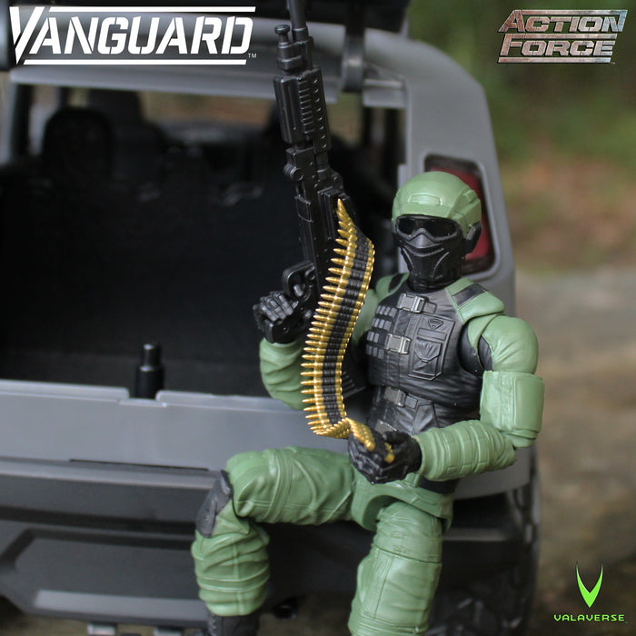 Action Force VANGUARD Vehicle Stealth Gray (Includes: Stealth Gray Missile Launcher Add-On)