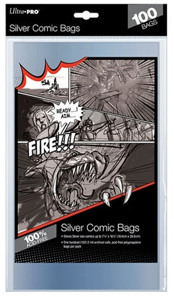 Ultra Pro: Silver Comic Bags