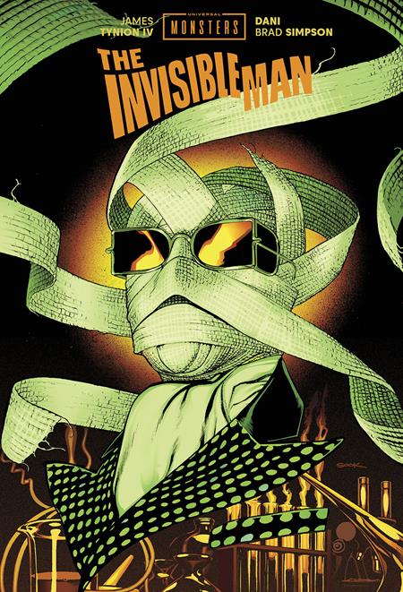 Universal Monsters The Invisible Man | Hardcover | Direct Market Cover
