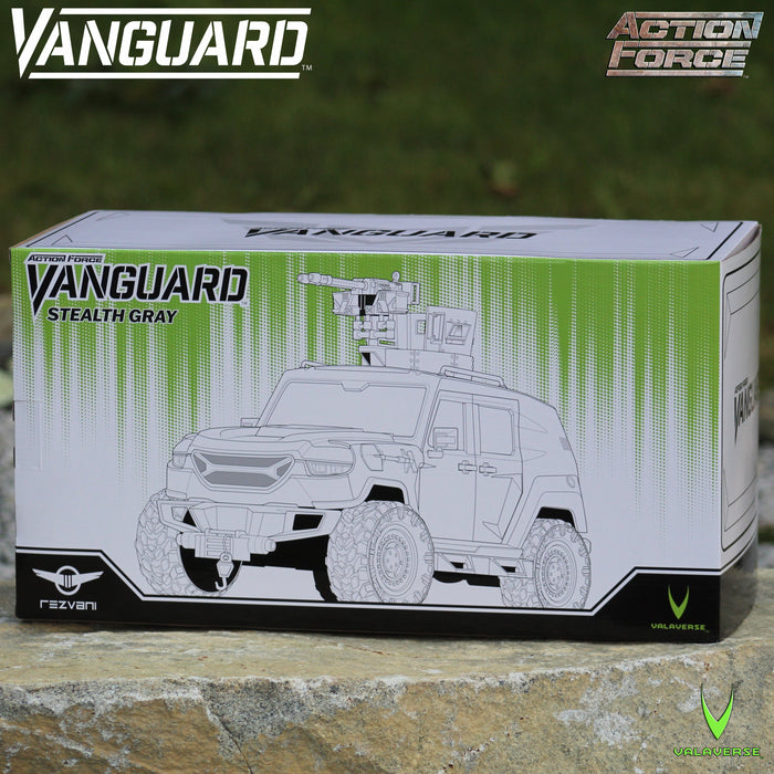 Action Force VANGUARD Vehicle Stealth Gray (Includes: Stealth Gray Missile Launcher Add-On)