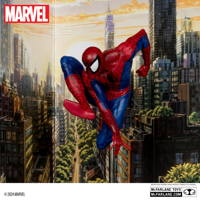 Spider-Man 1:10th Scale Collectible with Scene (Spider-Man #6) (MCFARLANE TOYS)