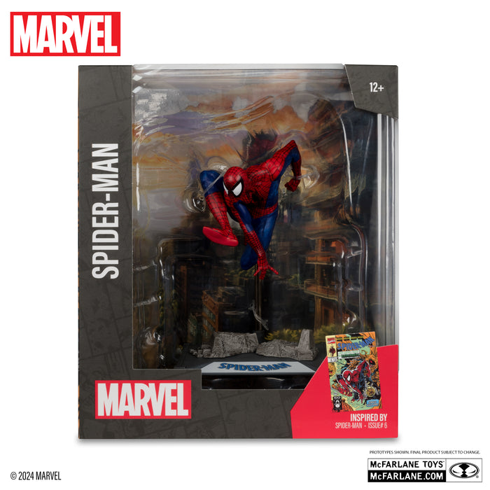 Spider-Man 1:10th Scale Collectible with Scene (Spider-Man #6) (MCFARLANE TOYS)